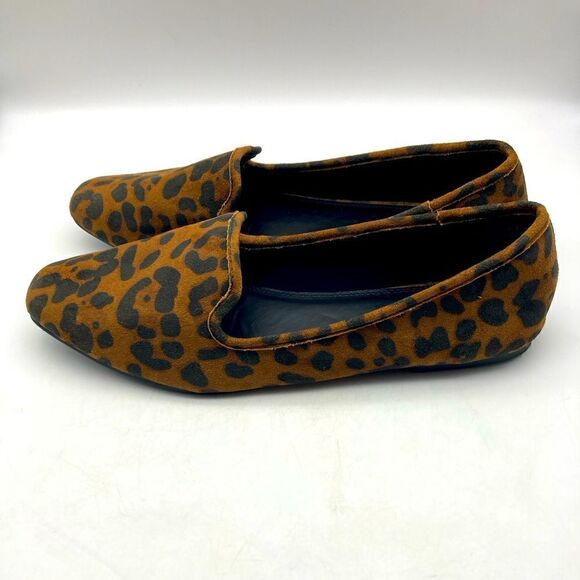 ASOS Women’s Leopard Print Loafers Size 10W - Picture 3 of 11